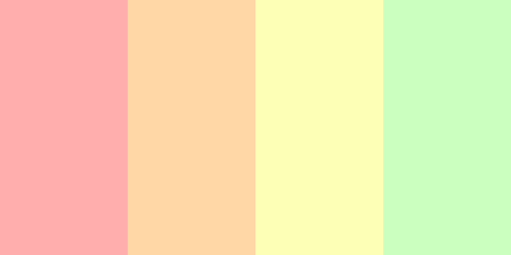 Bảng màu pastel mơ mộng