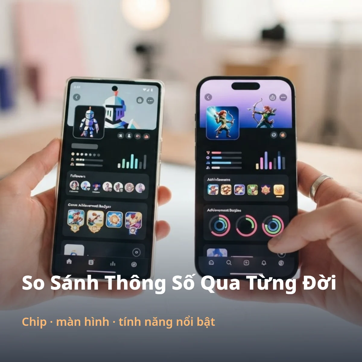 So sánh thông số các đời iPhone qua từng năm